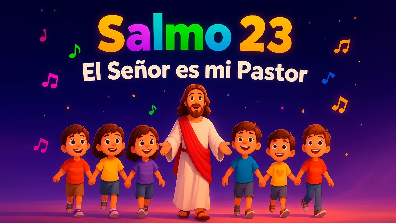 Salmo 23 - El Señor es mi Pastor | Canciones Cristianas para Niños ...