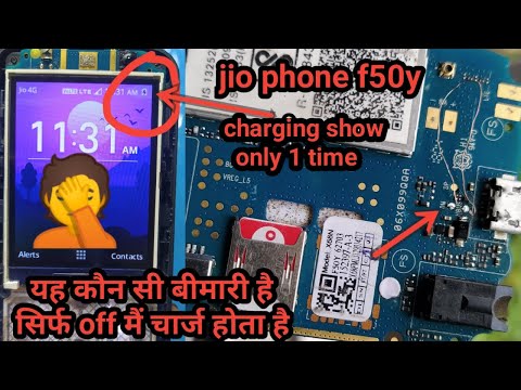 jio phone f50y charging problem solution||jio phone charging show but not charging