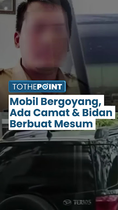 Viral Oknum Camat dan Bidan di Karawang Tepergok Berbuat Mesum dalam Mobil Dinas di Parkiran RS