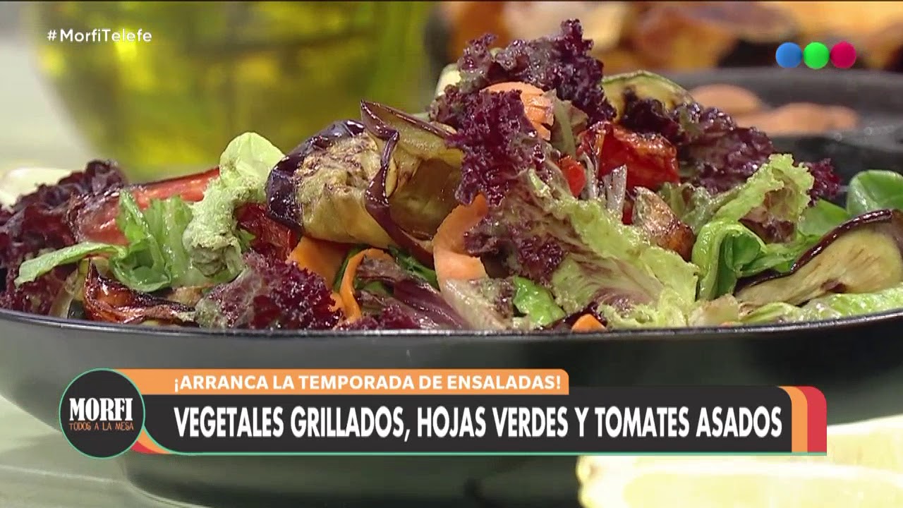 ensalada con vegetales verdes ensalada con vegetales verdes