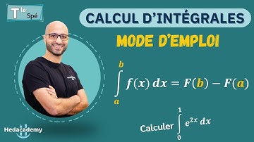 CALCULER UNE INTÉGRALE : mode d