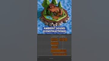 Behind the Scenes: Sound Design Breakdown for My First Blender Project  #blender3d #sounddesign