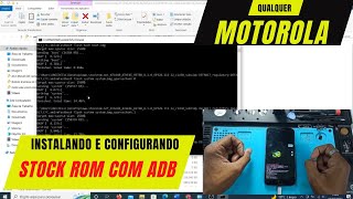 Instalando e configurando ROM STOCK com ADB tools em qualquer MOTOROLA screenshot 3