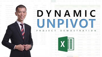 Dynamic Unpivot Data in Excel | Project Demo | Excel Sifu