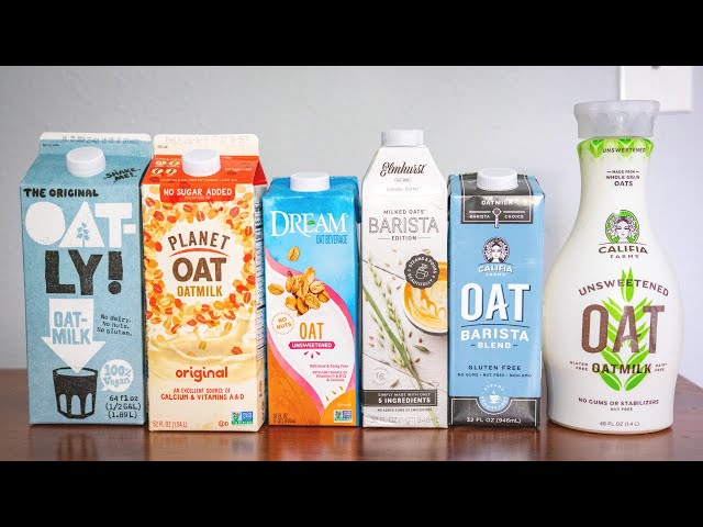 Which Oat Milk is the Best? A Comprehensive Taste Test 