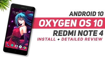 OP5 - Oxygen OS 10 Stable Lite For Redmi Note 4 | Android 10 | Overclocked Kernel | Detailed Review