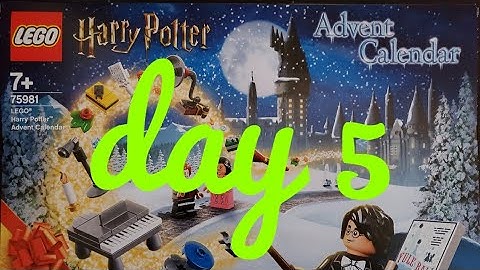 lego harry potter advent calendar 2020 day 5