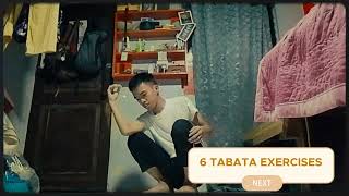REYNIEL BORRES | ARCH 1D | PATHFIT 2 | 6 TABATA EXERCISES