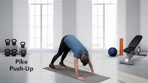 How to do a Pike Push-Up