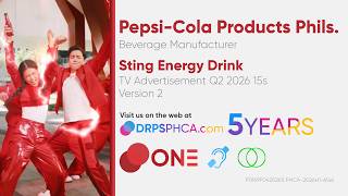 Sting Energy Drink TV Ad Q2 2026 15s with Alden Richards and Maris Racal (Philippines, v2) [CC/ST]