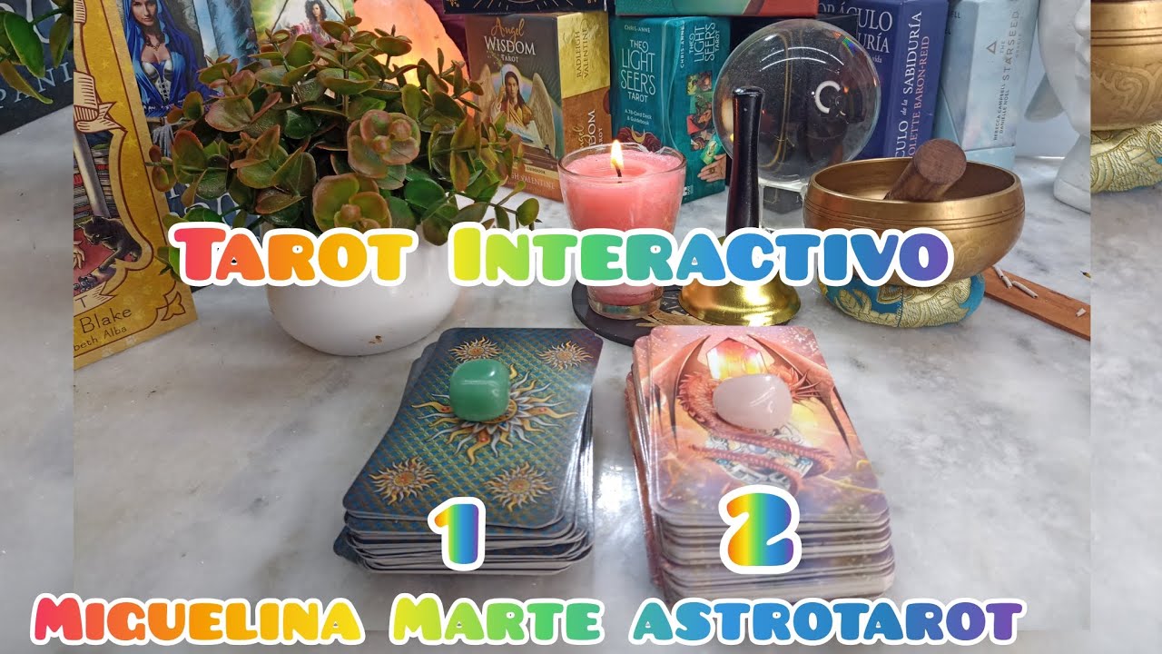 Tarot Interactivo para hoy Toma una opción MENSAJE PARA TI HOY - YouTube