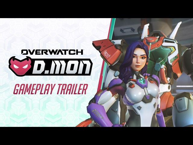 D.Mon | New Hero Gameplay Trailer | Overwatch Video Thumbnail