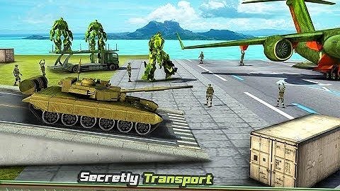US Army Transport Game - Robot Transformation Tank (By Crazy Neuron Studio) Gameplay HD