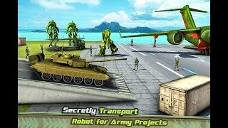 US Army Transport Game - Robot Transformation Tank (By Crazy Neuron Studio) Gameplay HD screenshot 5