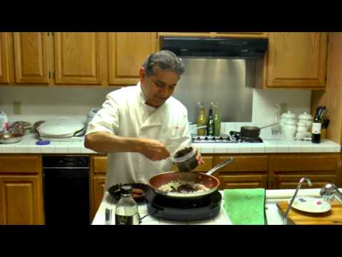 Cooking Romeritos En Mole