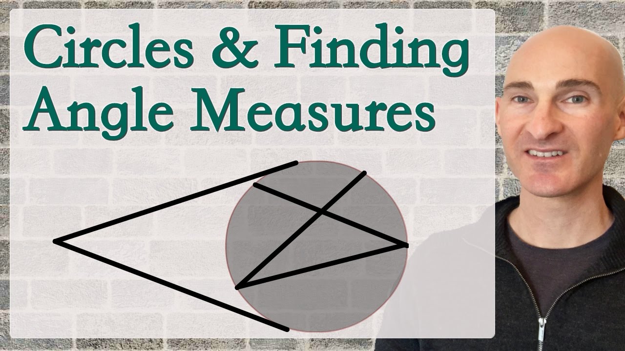 Circle Theorems involving Angle Measures Inscribed Angles Intersecting Chords Secants  Tangents