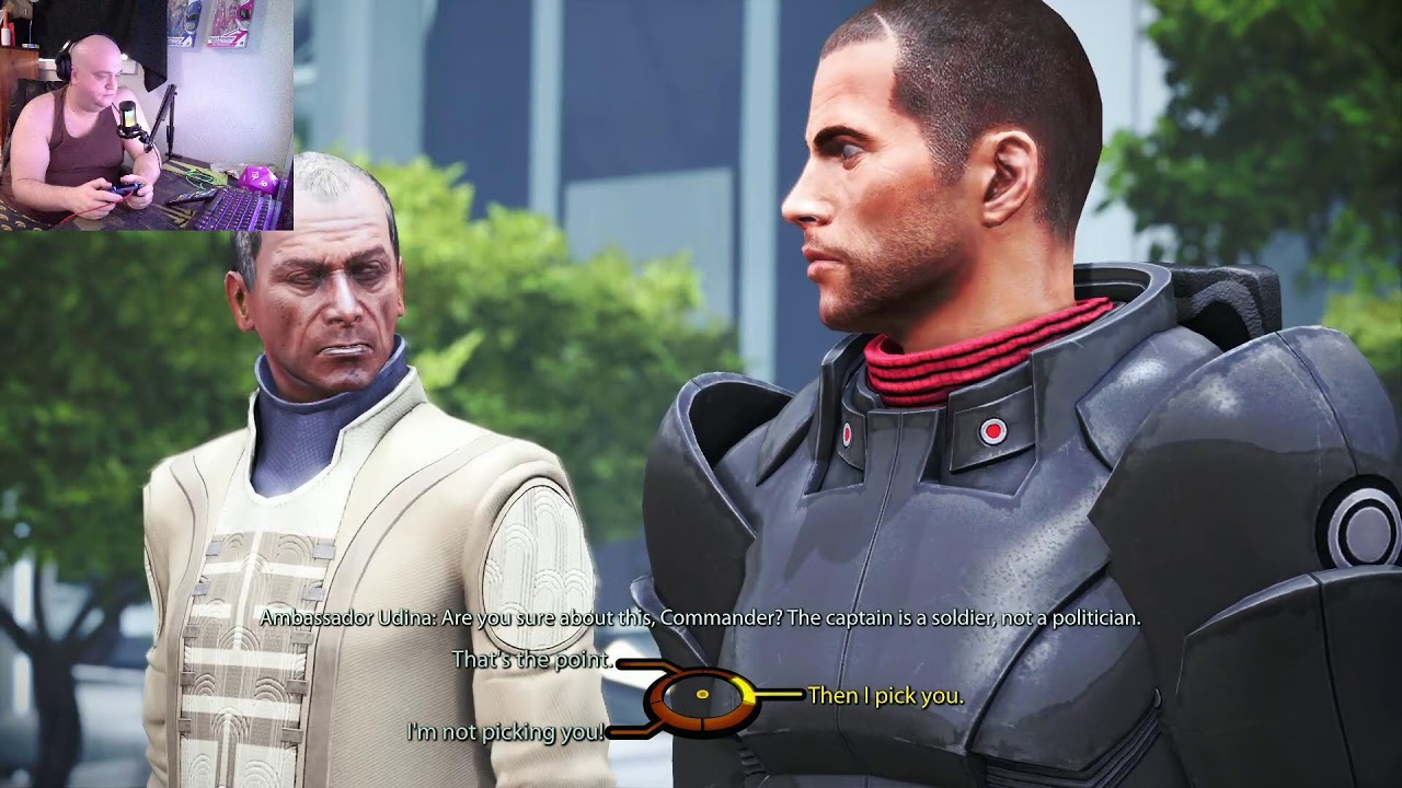 Not stopping until I've finished my second Mass Effect playthrough!