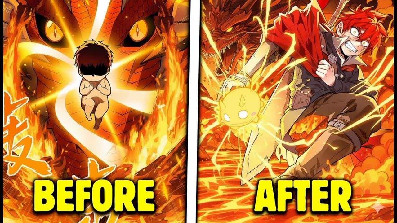 Dragon King Pero Pagkamatay Niya Nireincarnate Siya bilang Bata na May Dragon System | Manhwa Recap