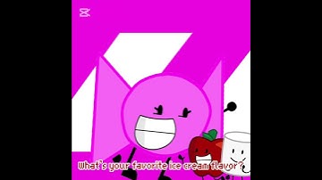 I want them to make out. #apple #marshmallow #ii #inanimateinsainity #bow #animation #trio