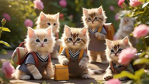 Watch the video about CUTE AND CUTE ANGORA KITTENS