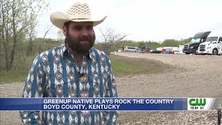 Greenup native plays 'Rock the Country' in Boyd County, Ky.