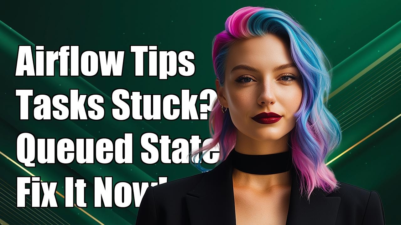 Airflow tasks get stuck at "queued" status and never gets running - YouTube