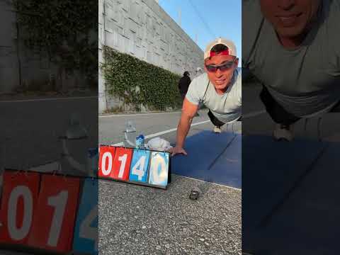 Live-streaming ONE SET of 575 pushups #push5more challenge