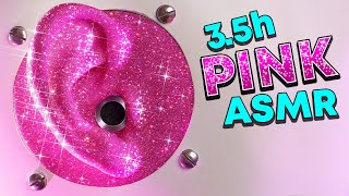 ASMR 70+ PINK TRIGGERS [No Talking] Over 3.5 Hours for Fabulous Tingles & Deep Sleep