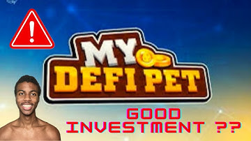My Defi Pet the next Axie Infinity ?