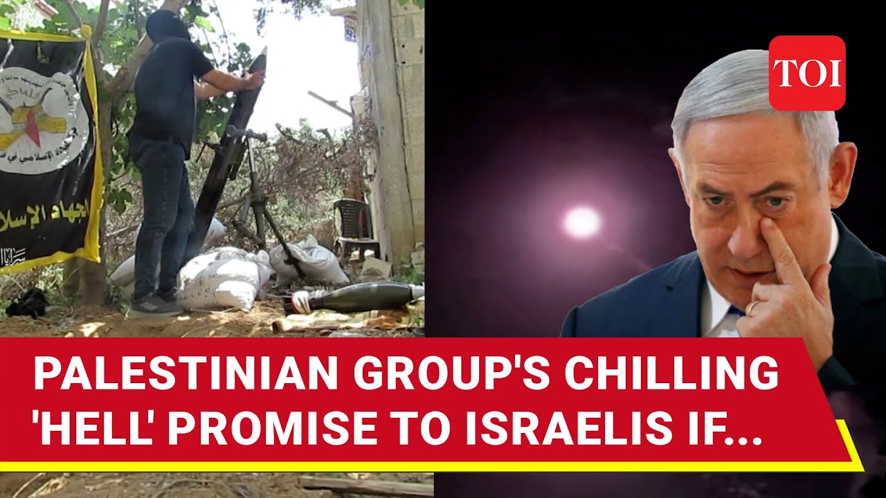 Israeli Army Supply Line 'Bombarded' By Quds Fighters; Chilling 'Hell' Threat To Israelis | Watch