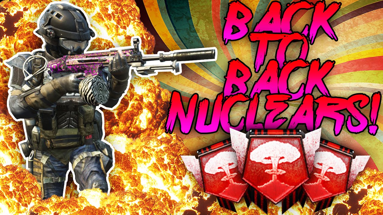 THE FINAL NUKE! - Back to Back Flawless Nuclears - (Black Ops 2 Multiplayer)