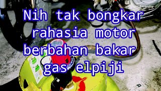 Kupas trik dan rahasia sepeda motor JUPITER Z berbahan bakar elpiji/lpg