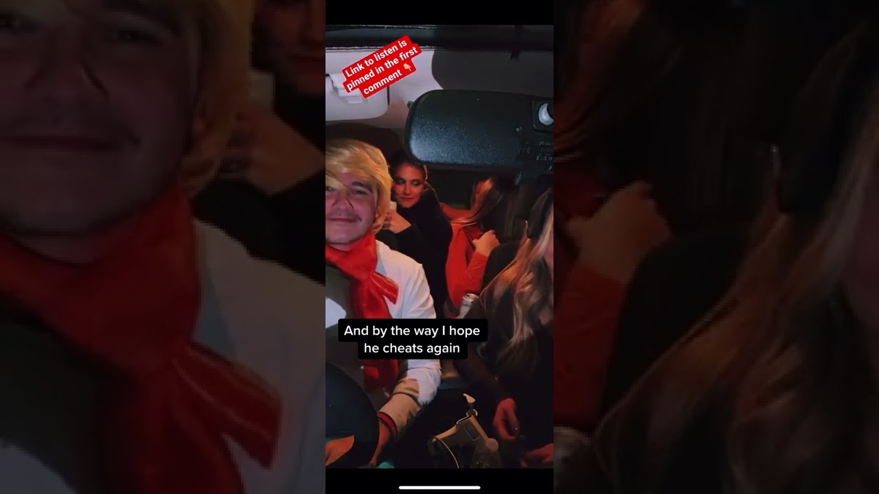 I wrote a song about my ex.. and she is IN THE CAR 😂