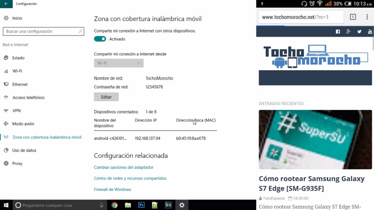📡Cómo compartir el internet de tu computadora sin programas en Windows 10 🆓‼ internet gratis vpn