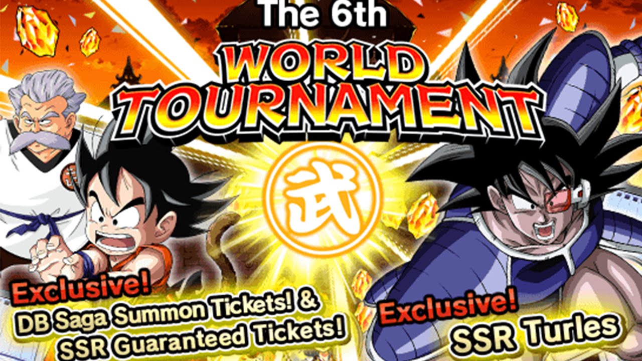 Dragon Ball Z Dokkan Battle 6th World Tournament TOURNAMENT LOSES