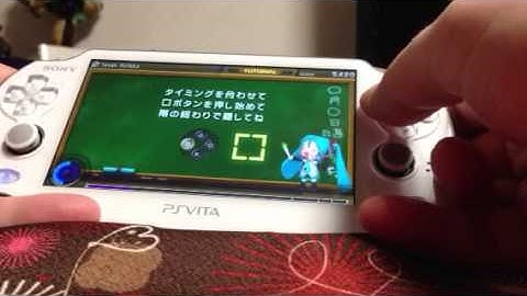 Project diva f ps vita tutorial English