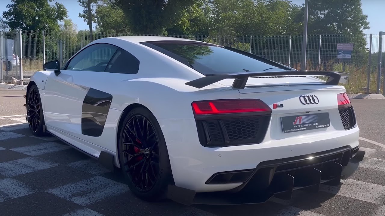 Audi R8 5.2 V10 Plus (610ch) - YouTube
