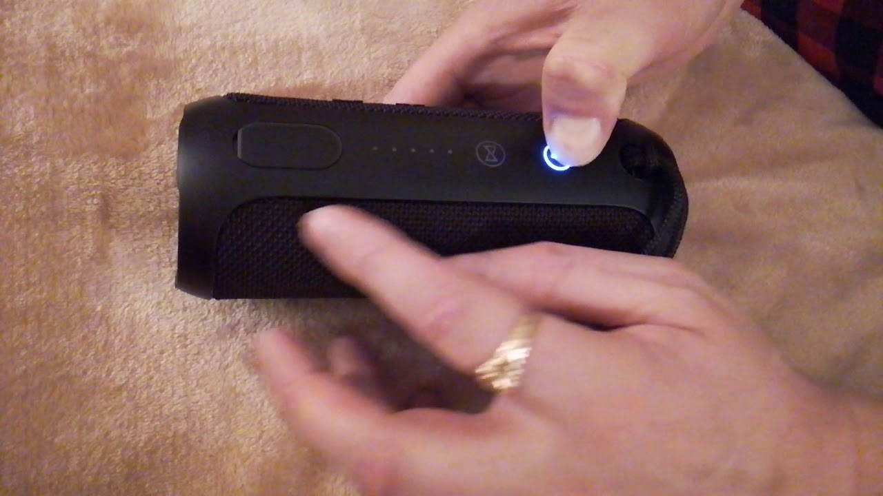 Ultimate jernbane lysere Turning off a JBL flip 3 without using the power button - YouTube