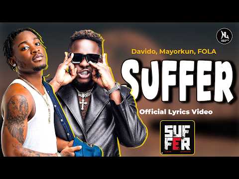 Lalid - Suffer ft Medikal (Official Lyrics Video)