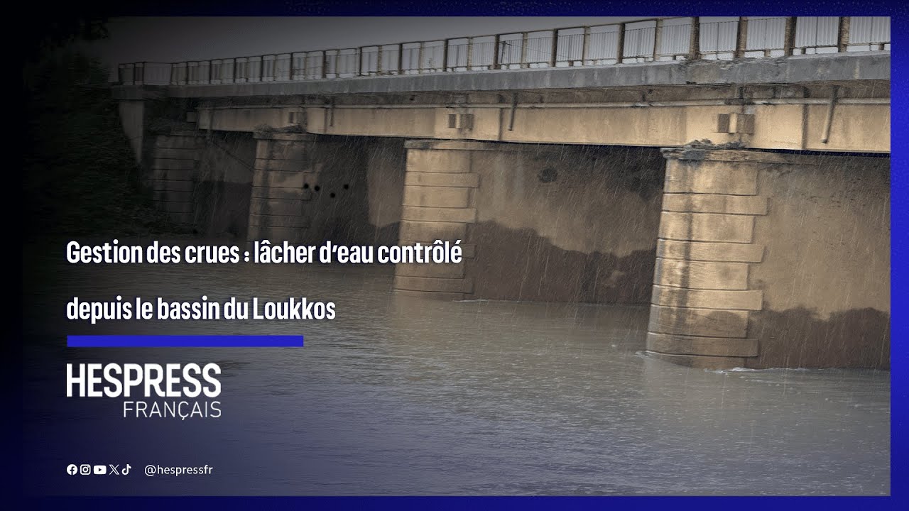Gestion des crues : lâcher d’eau contrôlé depuis le bassin du Loukkos