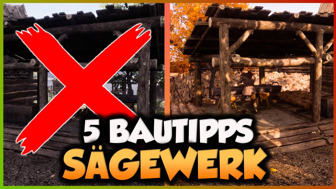 5 BAUTIPPS zum HOLZFÄLLER🌱 So wird er zum SÄGEWERK