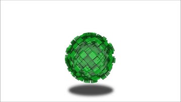 3D Abstract Object Approcimation 2 - Free Video Background