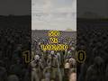 1,000,000 ZOMBIES VS 500 SPARTANS 💀