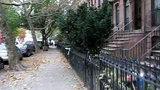 Walking Down Vanderbilt Avenue In Brooklyn