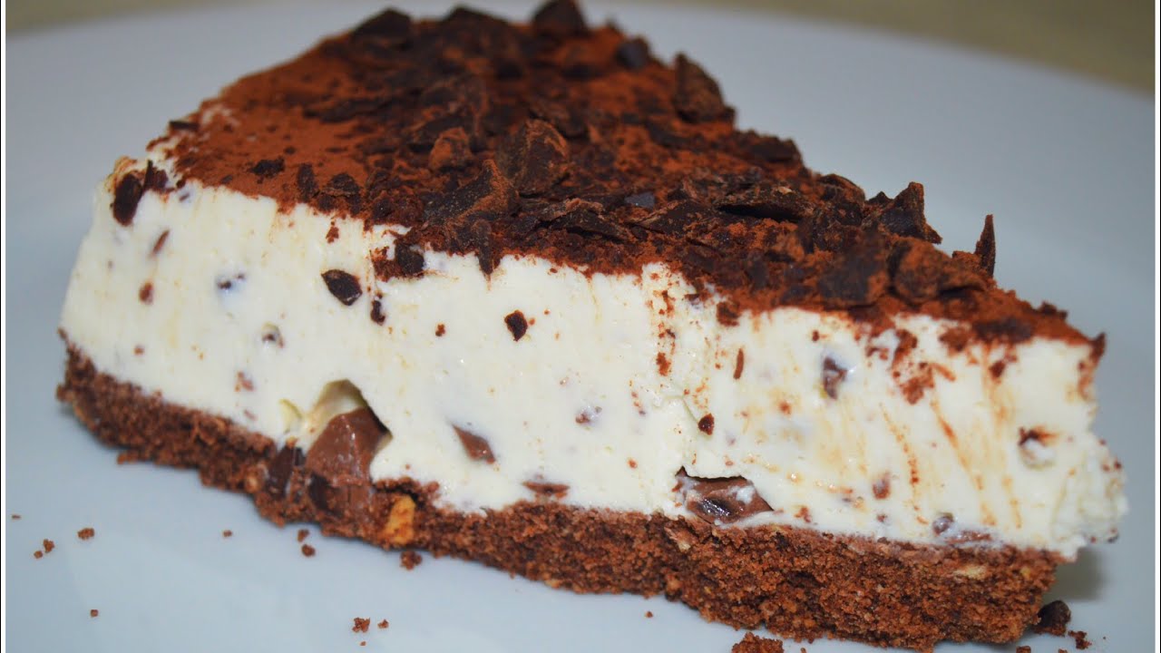 Tarta de Stracciatella - Recetas Cuisine Companion