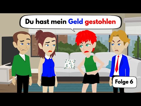 Deutsch lernen | Marks Schwester beschuldigt Sarah des Diebstahls | Wortschatz und wichtige Verben