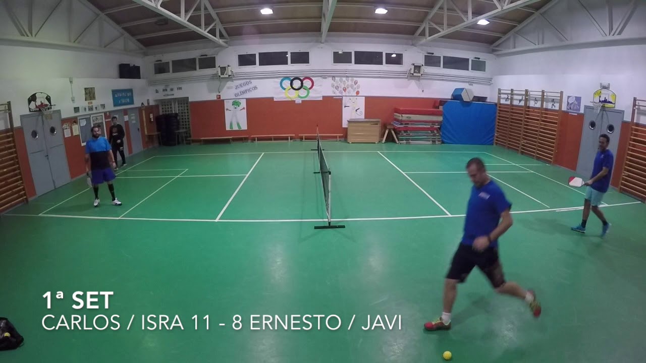PICKLEBALL SPAIN MATCH 24012018 YouTube