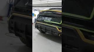 Lamborghini Urus carbon fiber diffuser by CFA