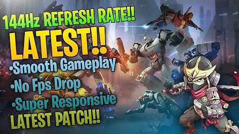 NEW!! Low End Device V46 144Hz Config Smooth Gameplay | MLBB