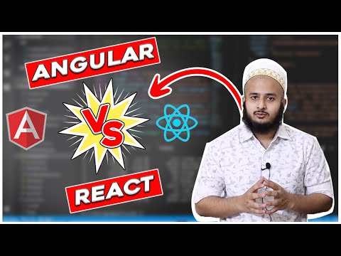 Angular vs React in Hindi | Angular vs React 2021